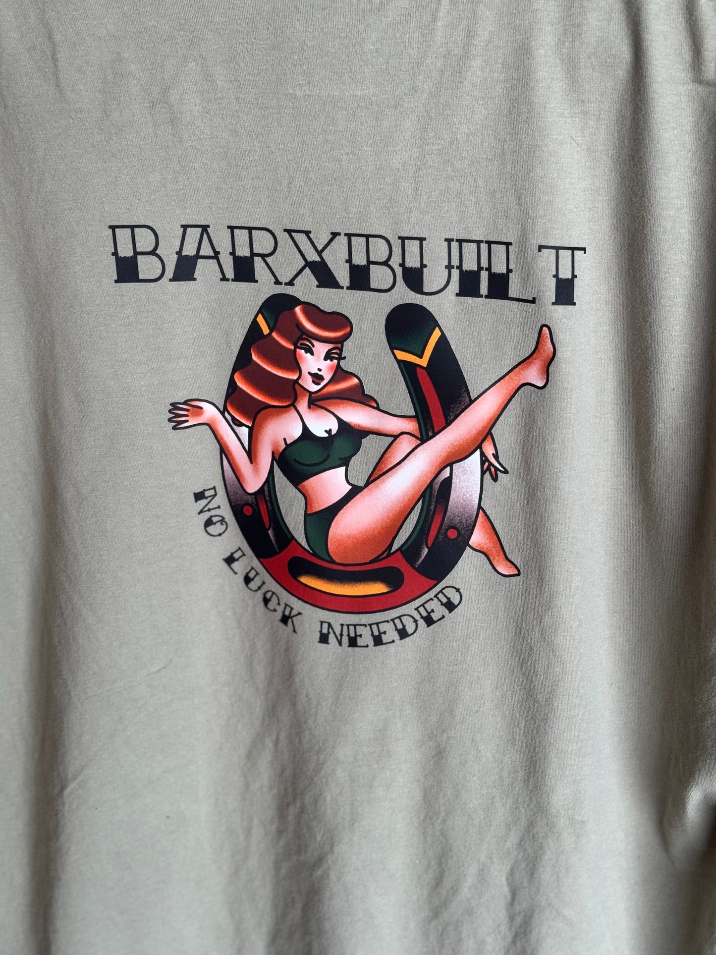 Barxbuilt "No Luck Needed" T-Shirt